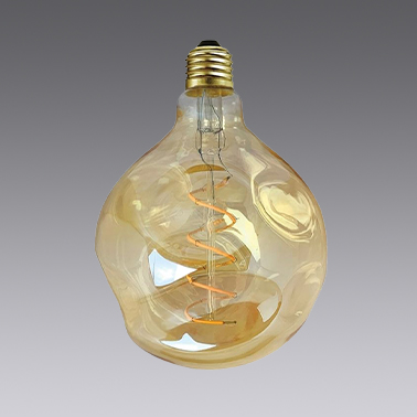 Filament G125 Amber Dimmable